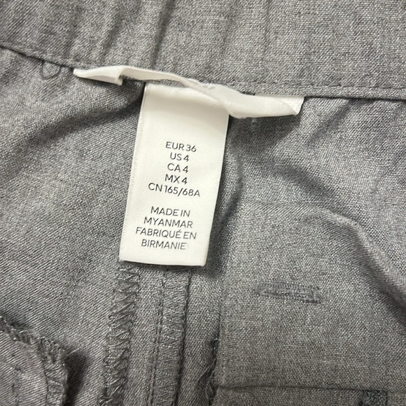 NWOT H&M Gray Trousers - Picture 6 of 6